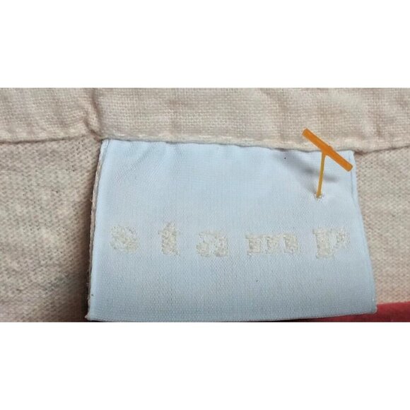 Stamp Maxi Dress Sz M Art-To-wear floral butterfly words button-up USA Resort - Picture 10 of 13